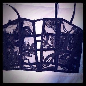 Victoria secret caged Bustier